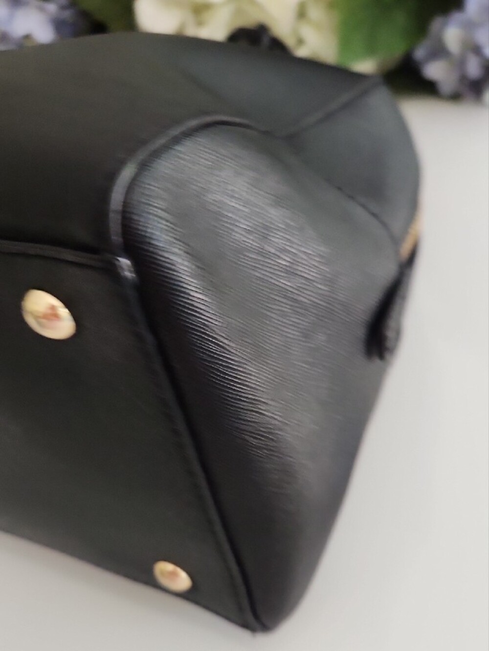 Michael Kors Black Satchel with Gold Hardware and Chain Strap - Picture 13 of 15
